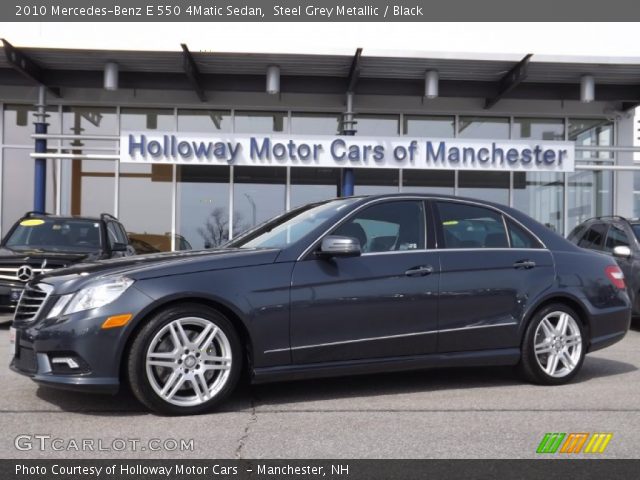 2010 Mercedes-Benz E 550 4Matic Sedan in Steel Grey Metallic