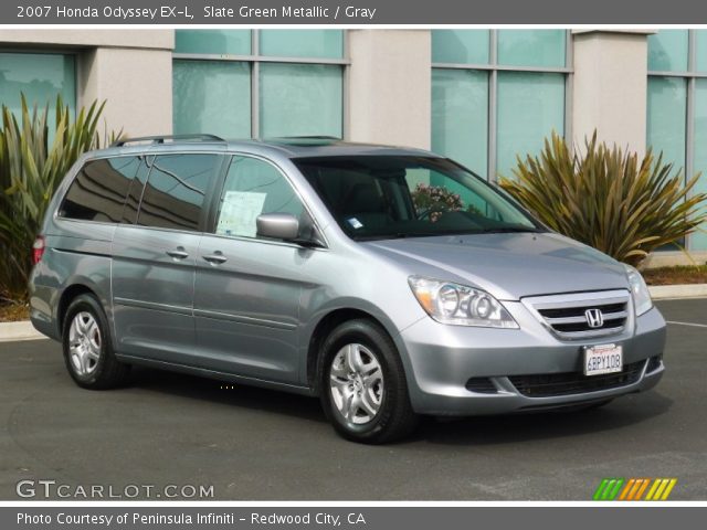 2007 Honda Odyssey EX-L in Slate Green Metallic