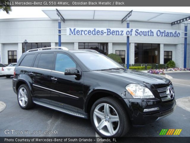 2011 Mercedes-Benz GL 550 4Matic in Obsidian Black Metallic