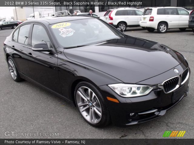 2012 BMW 3 Series 335i Sedan in Black Sapphire Metallic