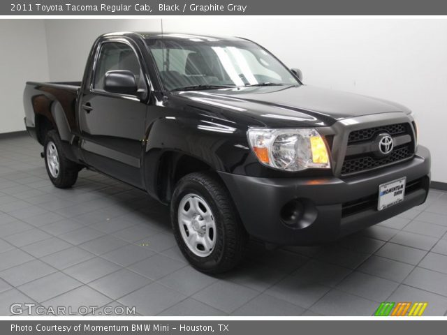 2011 Toyota Tacoma Regular Cab in Black