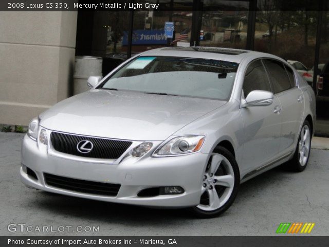 2008 Lexus GS 350 in Mercury Metallic