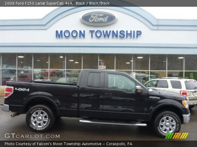 2009 Ford F150 Lariat SuperCab 4x4 in Black