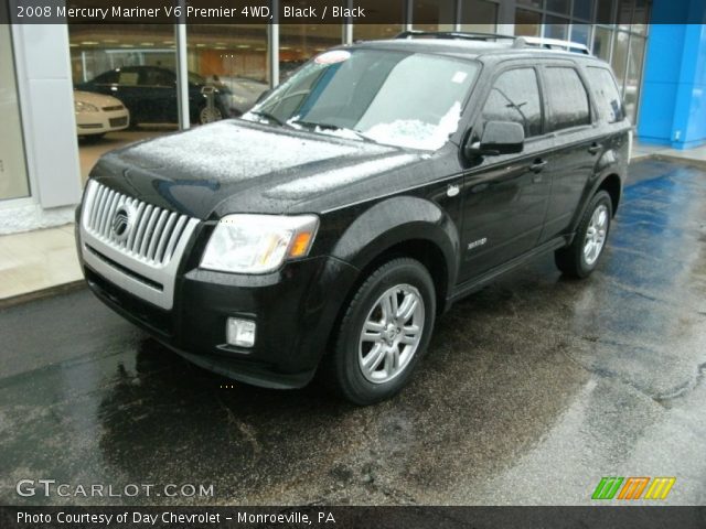2008 Mercury Mariner V6 Premier 4WD in Black