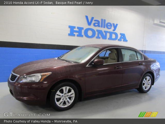 2010 Honda Accord LX-P Sedan in Basque Red Pearl