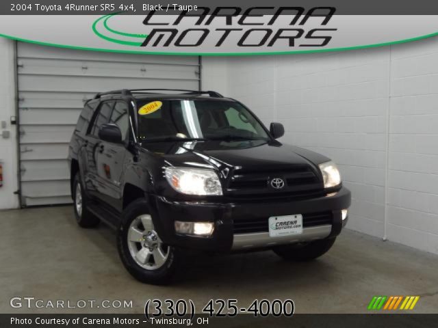 2004 Toyota 4Runner SR5 4x4 in Black