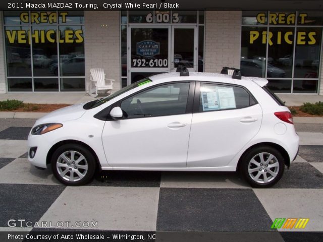 2011 Mazda MAZDA2 Touring in Crystal White Pearl