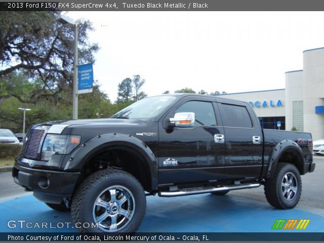 2013 Ford F150 FX4 SuperCrew 4x4 in Tuxedo Black Metallic