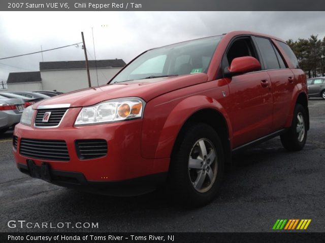 2007 Saturn VUE V6 in Chili Pepper Red