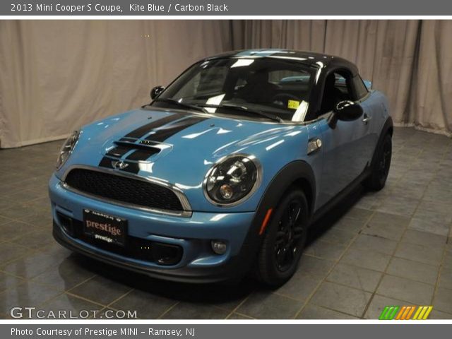 2013 Mini Cooper S Coupe in Kite Blue