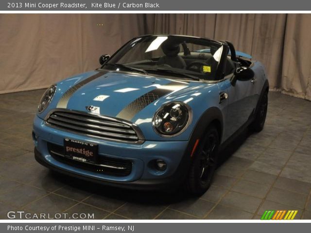 2013 Mini Cooper Roadster in Kite Blue