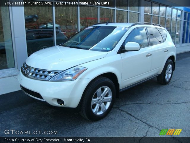 White nissan murano 2007 #4