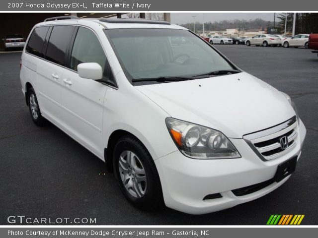 2007 Honda Odyssey EX-L in Taffeta White