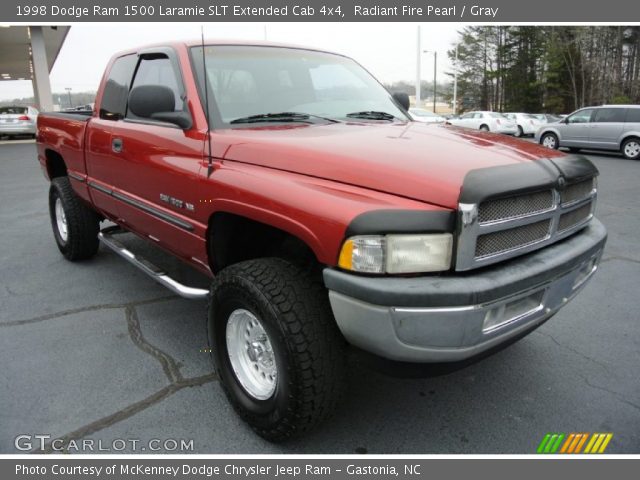 1998 Dodge Ram 1500 Laramie SLT Extended Cab 4x4 in Radiant Fire Pearl