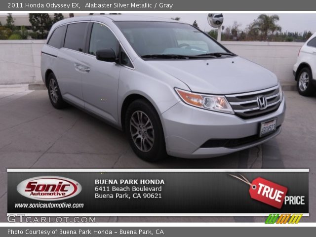 2011 Honda Odyssey EX in Alabaster Silver Metallic
