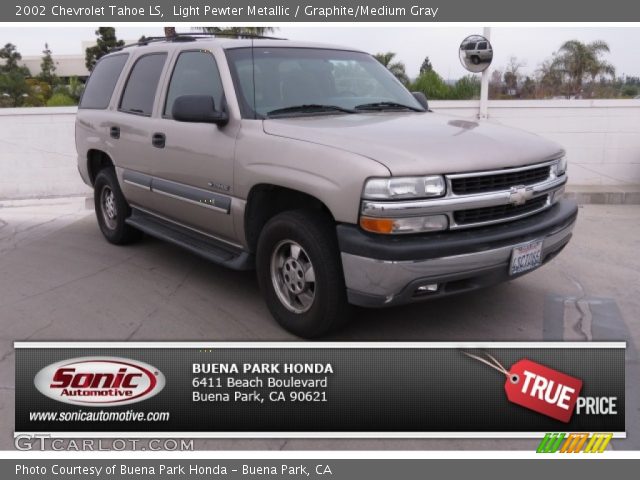 2002 Chevrolet Tahoe LS in Light Pewter Metallic