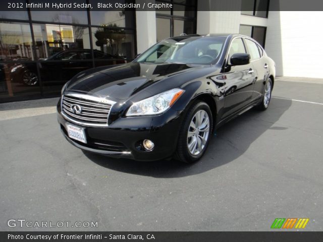 2012 Infiniti M Hybrid Sedan in Black Obsidian