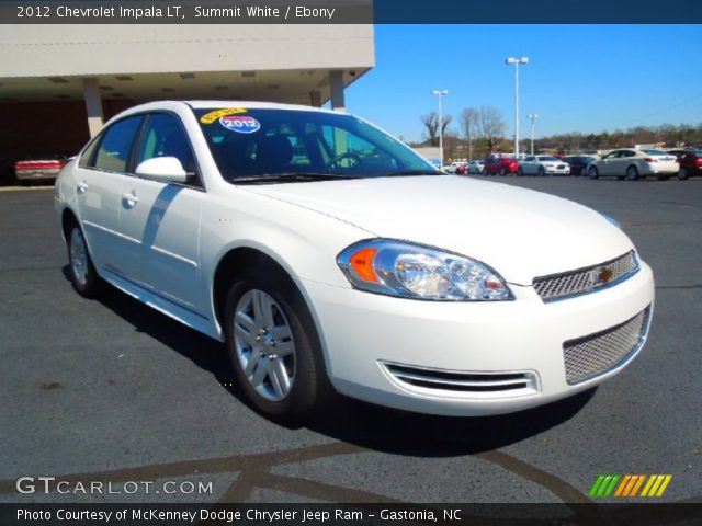 2012 Chevrolet Impala LT in Summit White