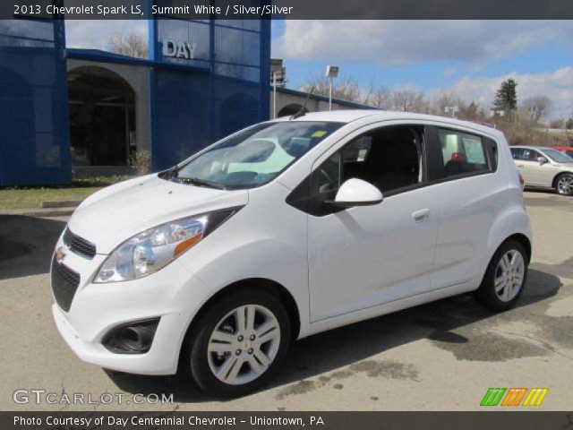 2013 Chevrolet Spark LS in Summit White
