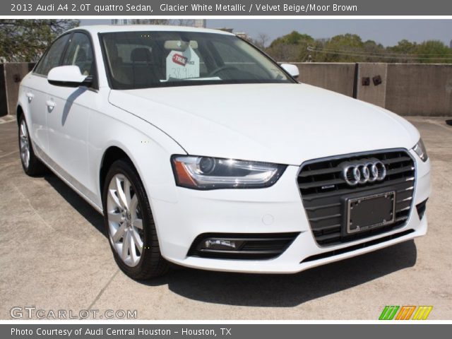 2013 Audi A4 2.0T quattro Sedan in Glacier White Metallic