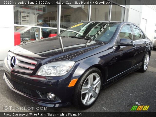 2010 Mercedes-Benz C 300 Sport 4Matic in Capri Blue Metallic