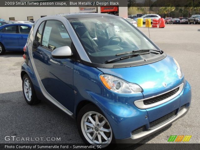 2009 Smart fortwo passion coupe in Blue Metallic