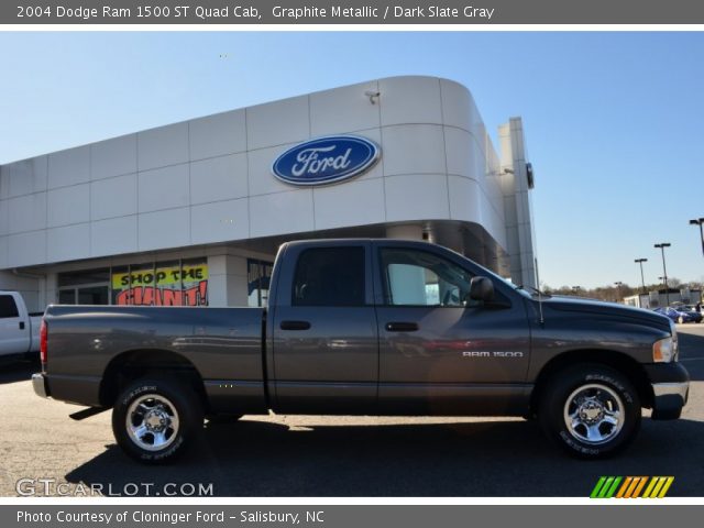 2004 Dodge Ram 1500 ST Quad Cab in Graphite Metallic