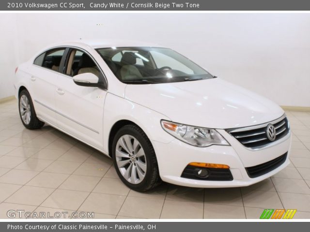 2010 Volkswagen CC Sport in Candy White