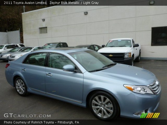 2011 Toyota Avalon Limited in Zephyr Blue Metallic