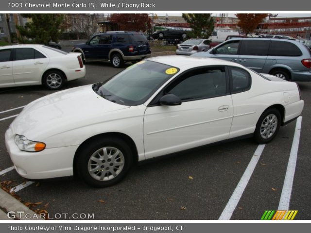 2003 Chevrolet Monte Carlo LS in White