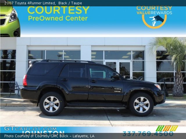 2007 Toyota 4Runner Limited in Black