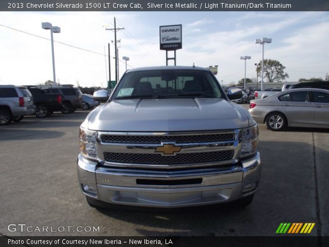 2013 Chevrolet Silverado 1500 LT Crew Cab in Silver Ice Metallic