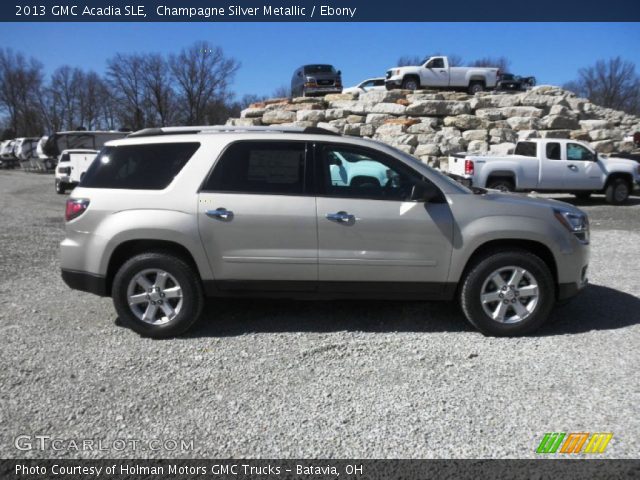 2013 GMC Acadia SLE in Champagne Silver Metallic