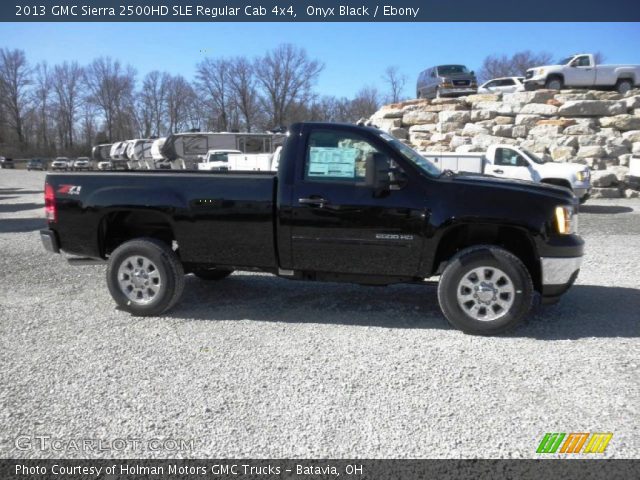 2013 GMC Sierra 2500HD SLE Regular Cab 4x4 in Onyx Black