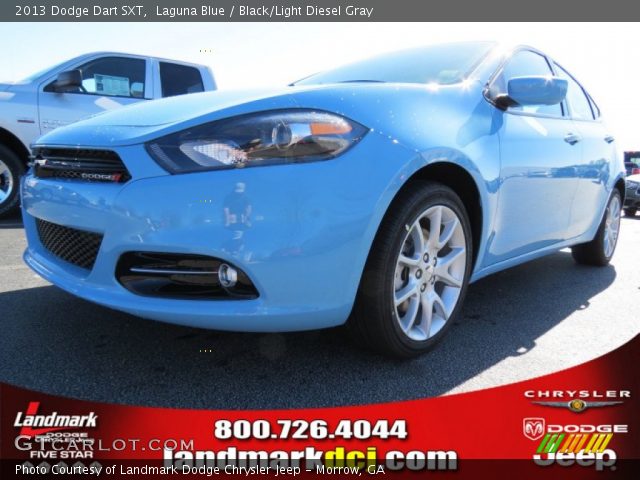 2013 Dodge Dart SXT in Laguna Blue
