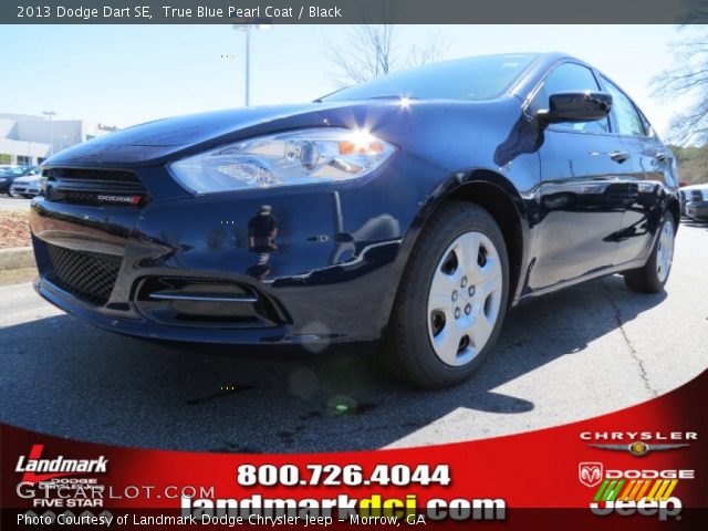 2013 Dodge Dart SE in True Blue Pearl Coat