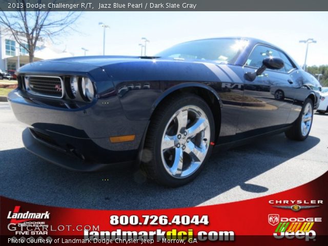 2013 Dodge Challenger R/T in Jazz Blue Pearl