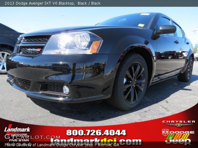 2013 Dodge Avenger SXT V6 Blacktop in Black