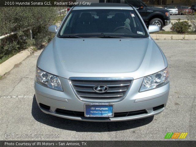 2010 Hyundai Sonata GLS in Radiant Silver