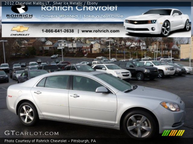 2012 Chevrolet Malibu LT in Silver Ice Metallic