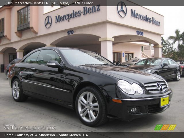 2009 Mercedes-Benz CLK 350 Coupe in Black