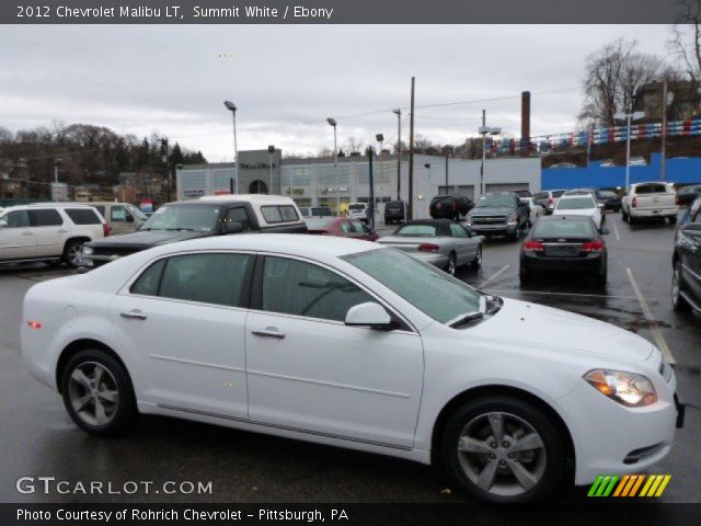 2012 Chevrolet Malibu LT in Summit White