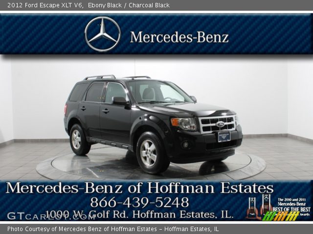 2012 Ford Escape XLT V6 in Ebony Black