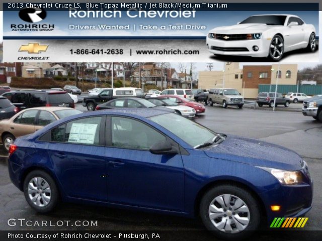 2013 Chevrolet Cruze LS in Blue Topaz Metallic
