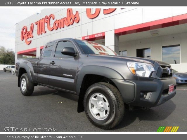 2013 Toyota Tacoma Prerunner Access Cab in Magnetic Gray Metallic
