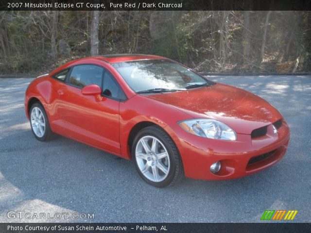 2007 Mitsubishi Eclipse GT Coupe in Pure Red