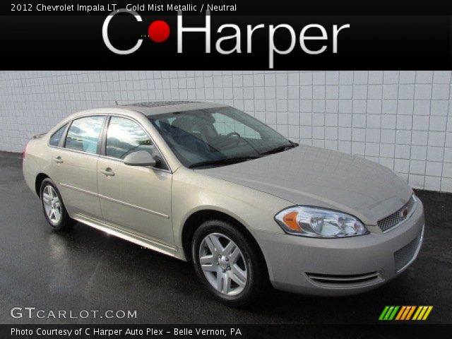2012 Chevrolet Impala LT in Gold Mist Metallic