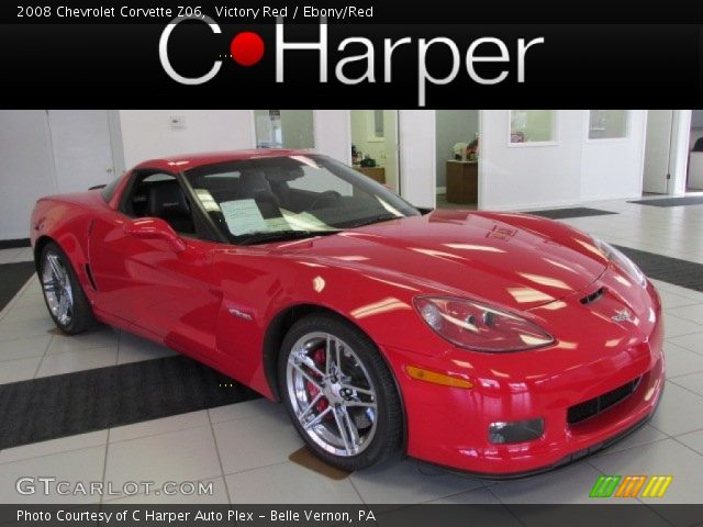 2008 Chevrolet Corvette Z06 in Victory Red