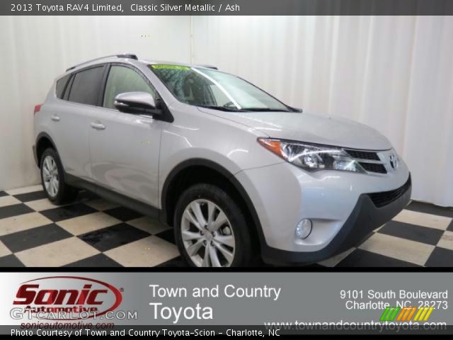 2013 Toyota RAV4 Limited in Classic Silver Metallic