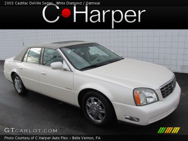 2003 Cadillac DeVille Sedan in White Diamond